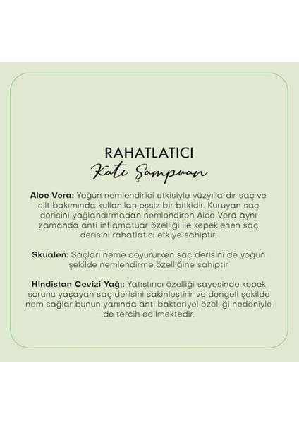 Polente Natural - Rahatlatıcı Katı Şampuan/kepek Karşıtı