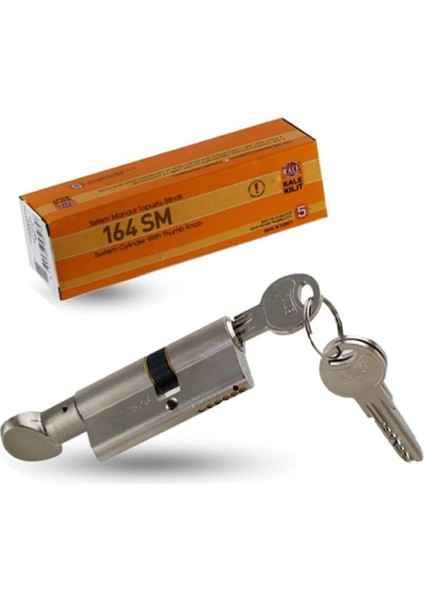 Kilit 164 Sm Bilyalı Mandallı (26+10+32 68MM)