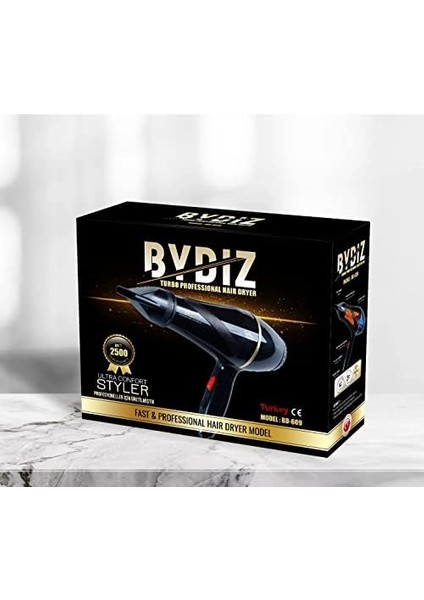 Bydiz Bd 609 Professional Saç Kurutma ve Fön Makinesi 2500 Watt modelleri
