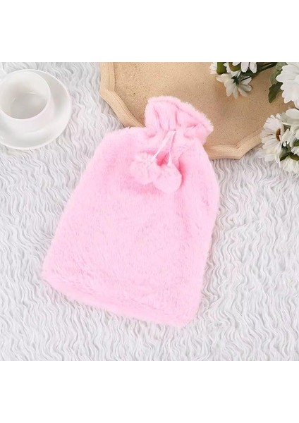 Orret Home 2 Litre Kılıflı Peluş Sıcak Su Torbası – Yumuşak ve Sızdırmaz Tasarım, Pon Pon Süslemeli Termos, Kış Ayları Için Isıtıcı Termal Torba-Ayak Isıtmak ve Ağrılar Için Ideal-Asorti Renk modelleri