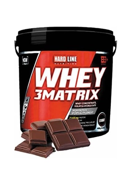 Hardline Whey 3matrix 4000 gr Çikolata
