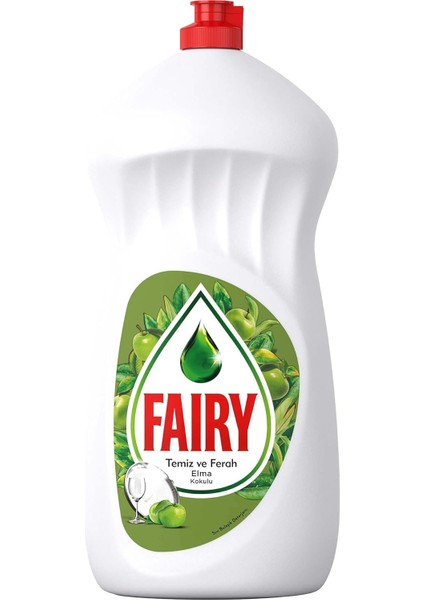 Fairy Temiz & Ferah Sıvı Bulaşık Deterjanı 1500 ml Elma Kokulu