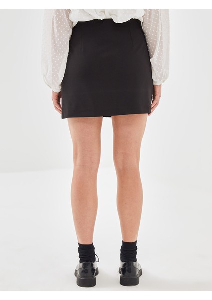 Yeni Sezon Beli Fermuarlı Kadın Pileli Etek indirimleri