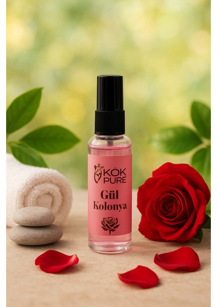 Gül Kokulu Kolonya 30 Ml.