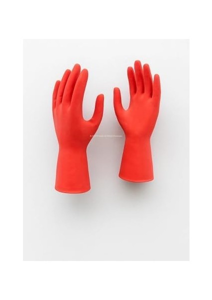 Proalet Tyson Bulaşık Eldiveni, Pamuksu Iç Yüzey, Kaymaz Dış Yüzey, Su Geçirmez, Esnek, Koruyucu, Çift Eldiven, Çok Kullanımlık, Temizlik Eldiveni