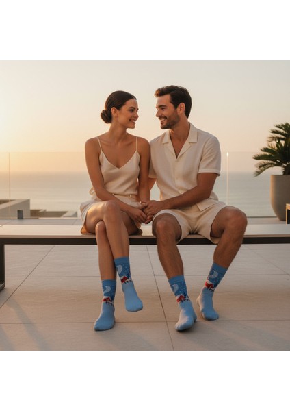 Winter Socks – Desenli Unisex Soket Çorap