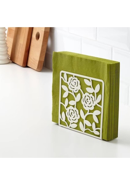 Çelik Toz Peçetelik (Beyaz, 16X16 Cm) modelleri