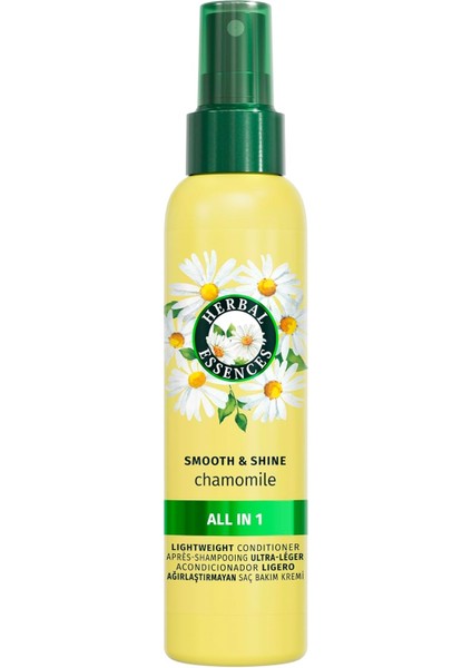 Herbal Essences Parlak ve Pürüzsüz Papatya Kokulu Hepsi Bir Arada Ağırlaştırmayan Sıvı Saç Kremi 145ML modelleri