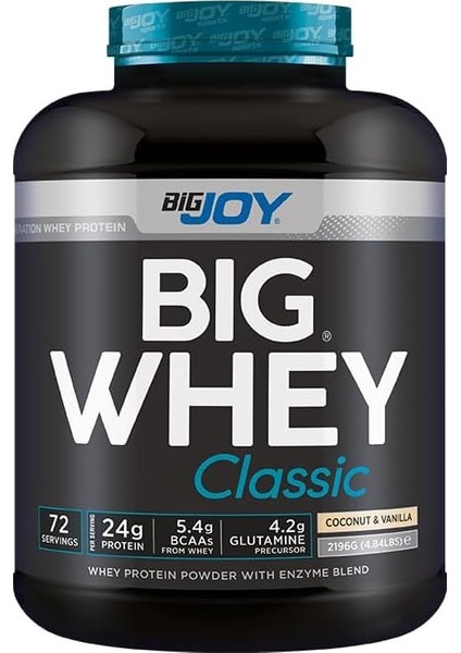 Bigjoy Whey Classic - Çikolata Aromalı 1 Paket(1 x 2520 G)