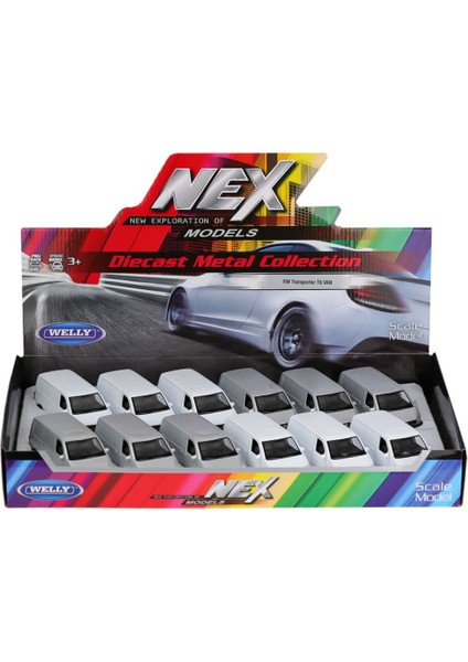 43762 WELLY DIECAST VW T6 VAN 72 modelleri