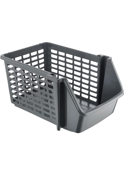 5 Adet Çok Amaçlı Katlı Geçmeli Organizer, Pratik Dolap Içi Lavabo Altı Evye-Tezgah Üstü Buzdolabı Mutfak Çamaşır Makinesi Ev Düzenleyici Plastik Sepet (5 Adet - )