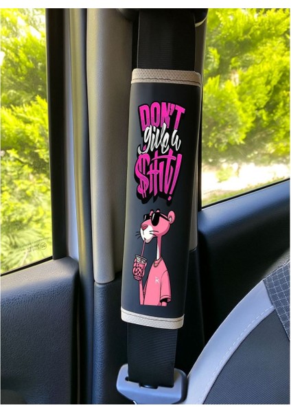 Isteğe Göre Desen Baskılı Emniyet Kemeri Kılıfı