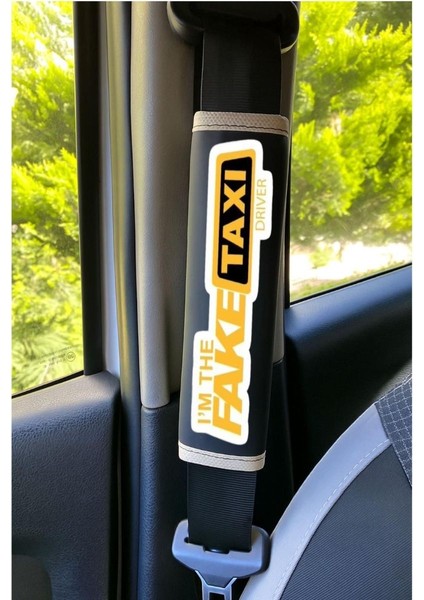 Isteğe Göre Desen Baskılı Emniyet Kemeri Kılıfı