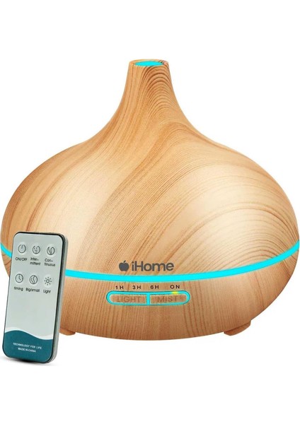 Ihome 025AK Renkli Aromaterapi Difüzör ve Ultrasonik Hava Nemlendirici Buhar Makinesi