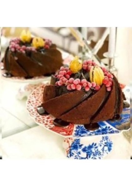 Mini Döküm Kek Kalıbı Seti 2 Adet Çap 11 cm Dayanıklı ve Yapışmaz Tasarım (Rüzgar Gülü) modelleri