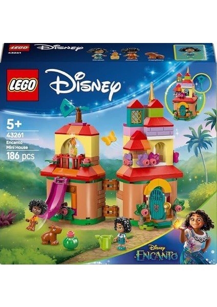 ǀ Mini Enkanto Evi 43261-5 Yaş ve Üzeri Prenses Seven Kız ve Erkek Çocuklar Için Yaratıcı Oyuncak Yapım Seti, Doğum Günü Hediyesi (186 Parça) fiyatları