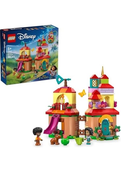 ǀ Mini Enkanto Evi 43261-5 Yaş ve Üzeri Prenses Seven Kız ve Erkek Çocuklar Için Yaratıcı Oyuncak Yapım Seti, Doğum Günü Hediyesi (186 Parça) modelleri