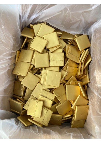 Altın Sargılı Sütlü Madlen Çikolata 500 gr (65-70 Adet) – Kokolin Içermez, Premium Ikramlık fırsatları