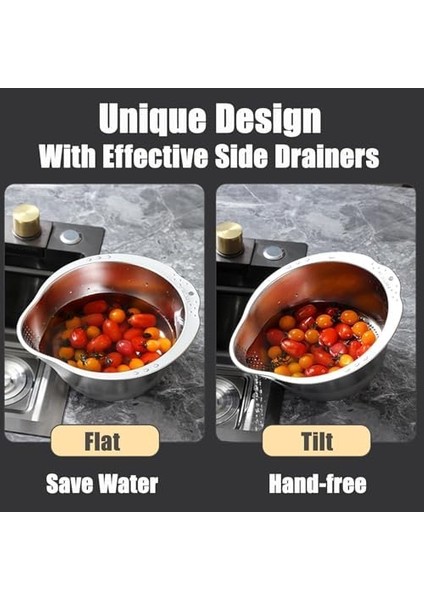 Çok Amaçlı Pirinç Meyve Makarna Süzgeci Paslanmaz 304 Çelik fiyatları