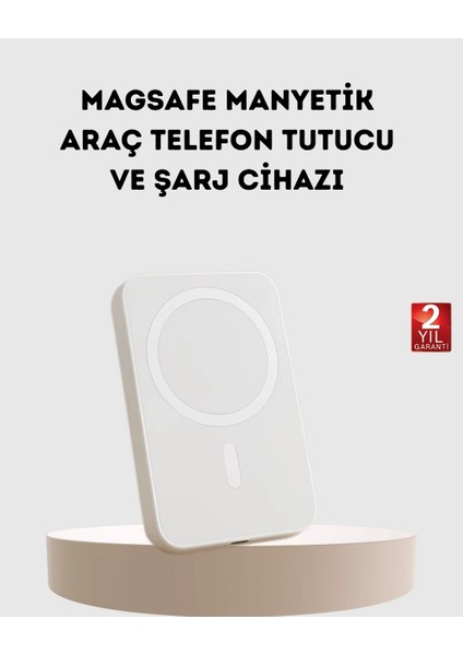 5000MAH Manyetik Powerbank – iPhone Serisi Için Taşınabilir Kablosuz Şarj Cihazı