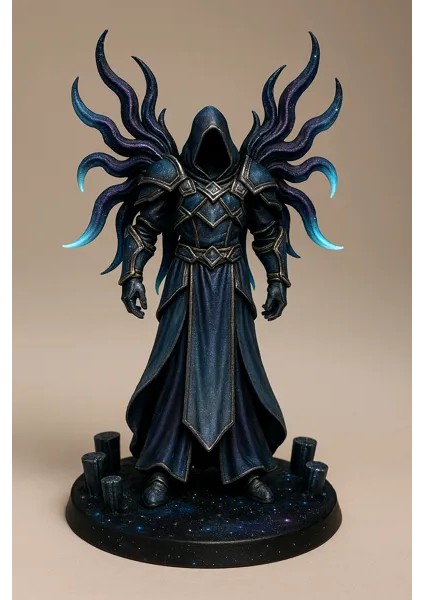 CRAFTSY3D Baş Melek Figürü – 3D Baskı Dekoratif Mitolojik Model - Beyaz/boyasız indirimleri