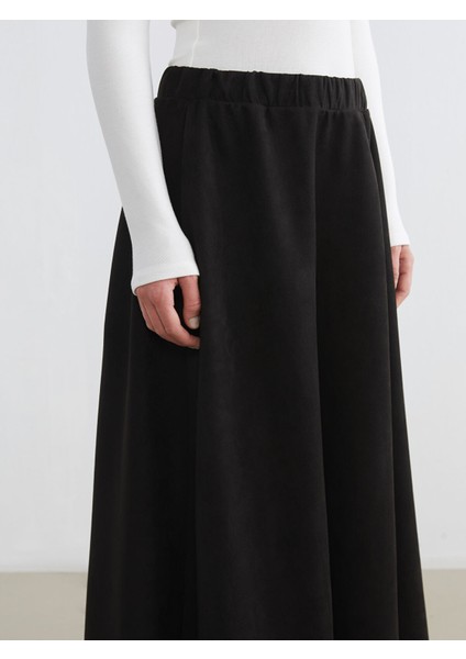 Yeni Sezon Beli Lastikli Kloş Etek modelleri