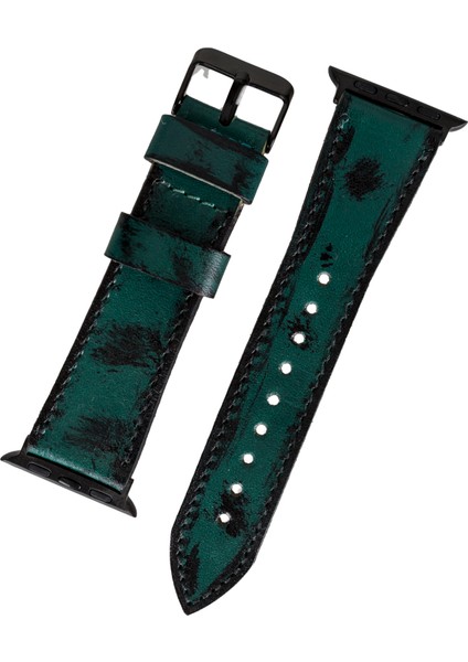 Apple Watch Uyumlu Deri Kordon 38-40-41MM V6 modelleri