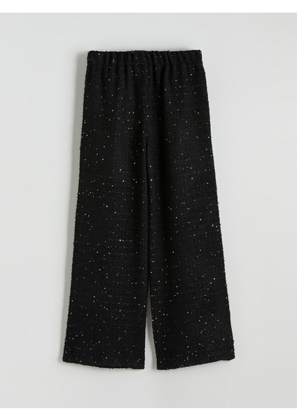 Yeni Sezon Beli Lastikli Tüvit Kız Çocuk Pantolon modelleri