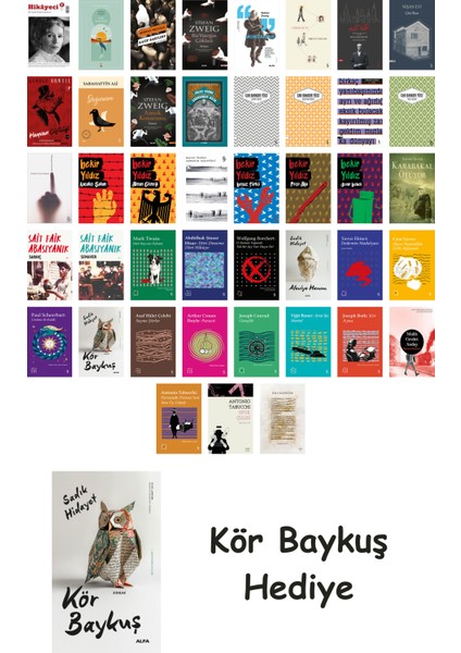 43 Kitaplık Türk Edebiyatı Seti + Çim Adam