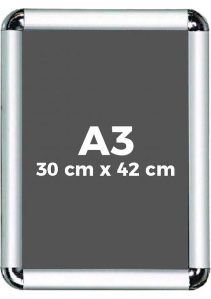 A3 Eko Seri Çerçeve Rondo Köşe Aç Kapa Açılır Kapanır