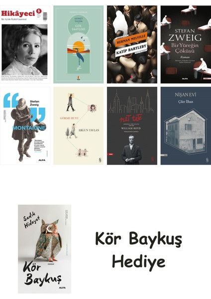 8 Kitaplık Türk Edebiyatı Seti + Çim Adam