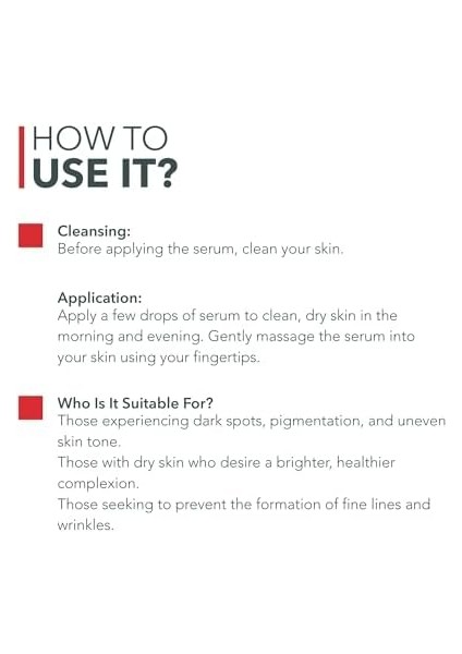 Lee Shia Leke Karşıtı Cilt Tonu Eşitleyici Serum 30 ml (Nıacınamıde%6 Arbutın%2 Hyaluronıc Acıd%1) fiyatları