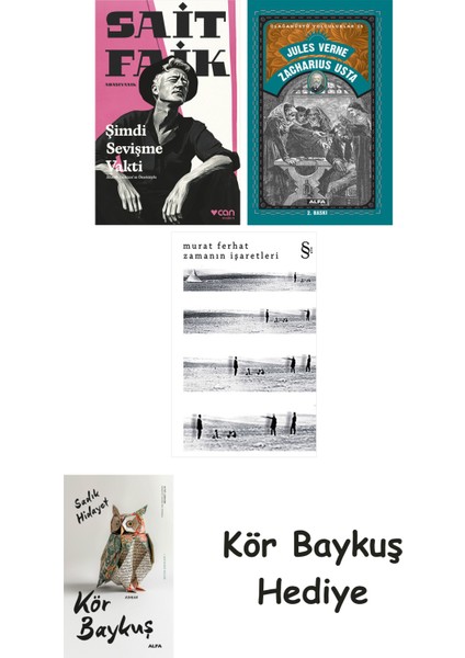 Şimdi Sevişme Vakti + Zacharius Usta + Zamanın Işaretleri + Kör Baykuş