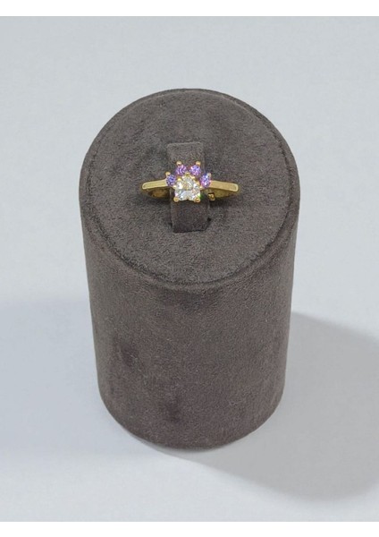 Zirkon Taşlı Sevimli Pati Tasarım 925 Ayar Gümüş Yüzük (Ayarlanabilir) fırsatları