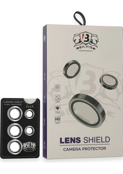 Samsung Galaxy S25 Ultra Bilvis Titan Kamera Lens - Gümüş