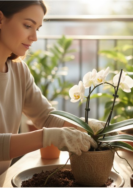Orkide Işıltısı - Orkideler Için Özel Toprak Karışımı modelleri