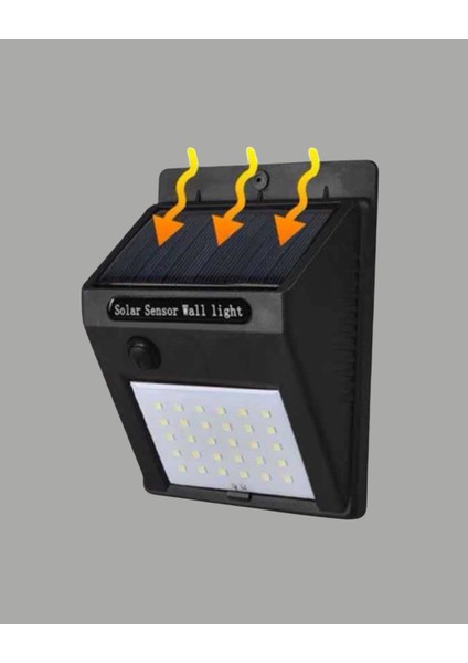 Hareket Sensörlü Güneş Enerjili Dış Mekan LED Lamba 100/144 LED fiyatları