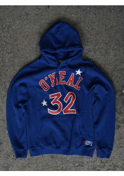O’neal 32 Baskılı Kapüşonlu Unisex Sweatshirt – Nba Tarzı Spor Hoodie