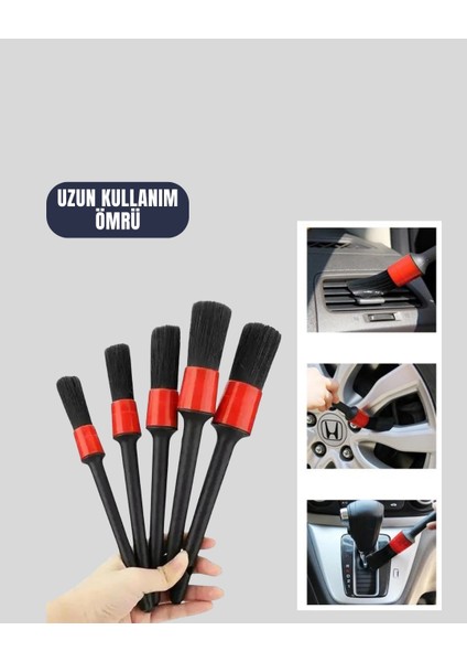 Yumuşak Kıllı Araç Bakım Fırça Takımı modelleri