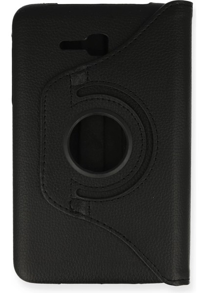 Samsung Galaxy T110 / T113 Tab 3 Lite 7 Kılıf 360 Tablet Deri Kılıf - Siyah fiyatları