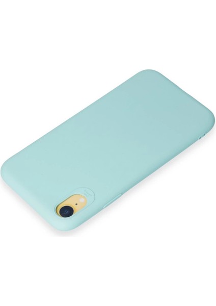 Iphone Xr Kılıf First Silikon - Turkuaz modelleri