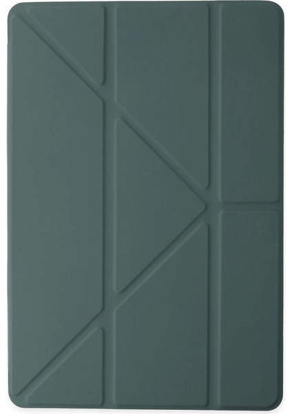 Xiaomi Redmi Pad Se Kılıf Kalemlikli Mars Tablet Kılıfı - Koyu Yeşil