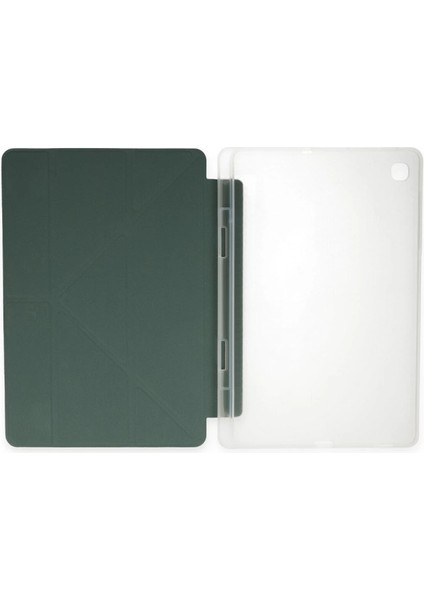 Xiaomi Redmi Pad Se Kılıf Kalemlikli Mars Tablet Kılıfı - Koyu Yeşil modelleri