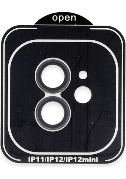 Joko Iphone 11 Pvd Metal Kamera Lens - Siyah