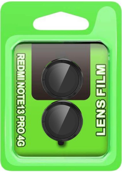 Xiaomi Redmi Note 13 Pro 4g Raze Metal Kamera Lens - Siyah