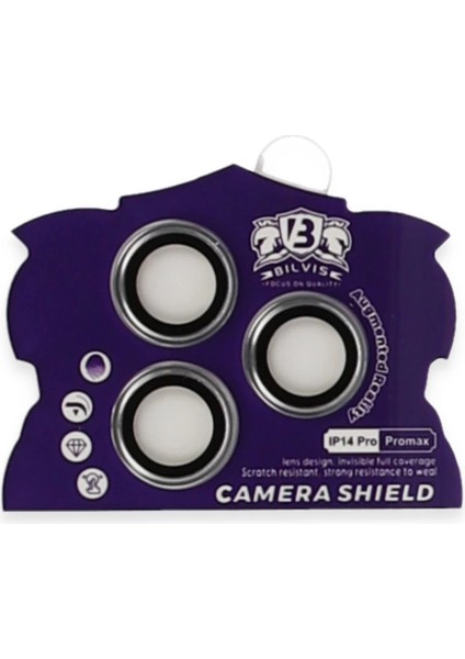 Iphone 14 Pro Max Bilvis Titan Kamera Lens - Gümüş fiyatları