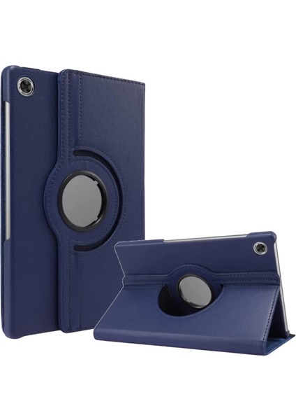 Lenovo Tab M10 TB311FU Kılıf 360 Tablet Deri Kılıf - Lacivert