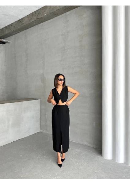 Çilek Takım Etek Yelek modelleri