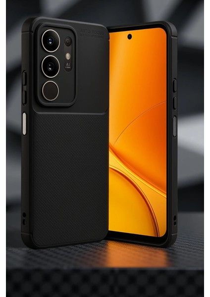 Vivo Y29 4g Auto Focus Karbon Kapak - Siyah indirimleri