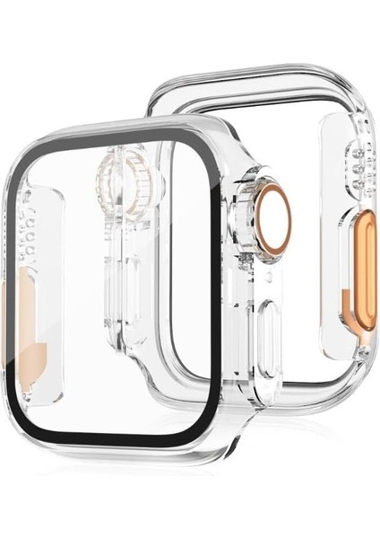 Newpole 7 8 41MM Için Ekran Koruyucu Kılıf Ultra Görünümlü Kılıf Tam Kaplayan Kasa Koruyucu Kılıf Ultra Görünümü Veren Kılıf 8 7 41MM ile Uyumludur